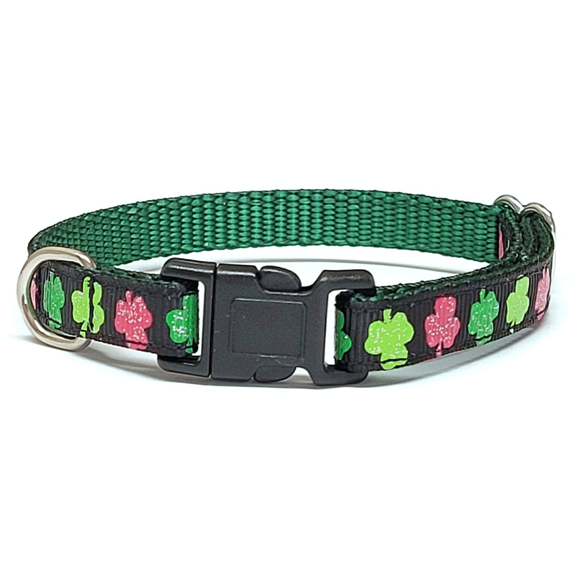 Cat Collar - Lucky Clovers - Tinkco and Moosty